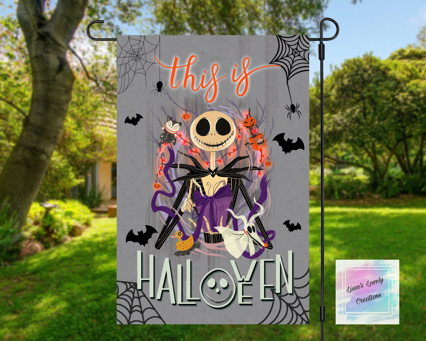 This Is Halloween Garden Flag