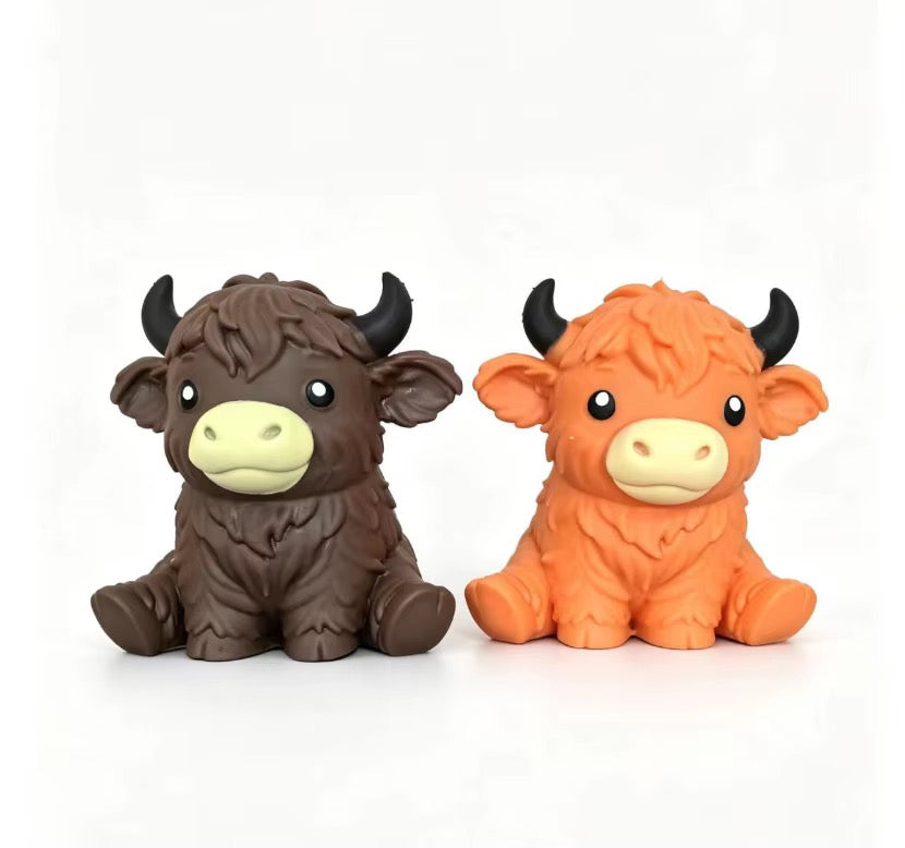 Jumbo Highland Cow Squishy