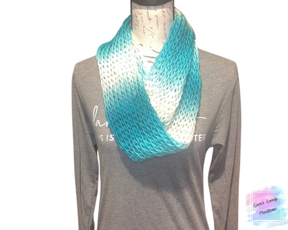 Loose Knit Infinity Scarf