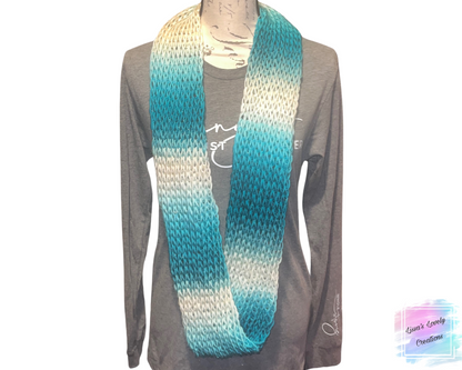 Loose Knit Infinity Scarf