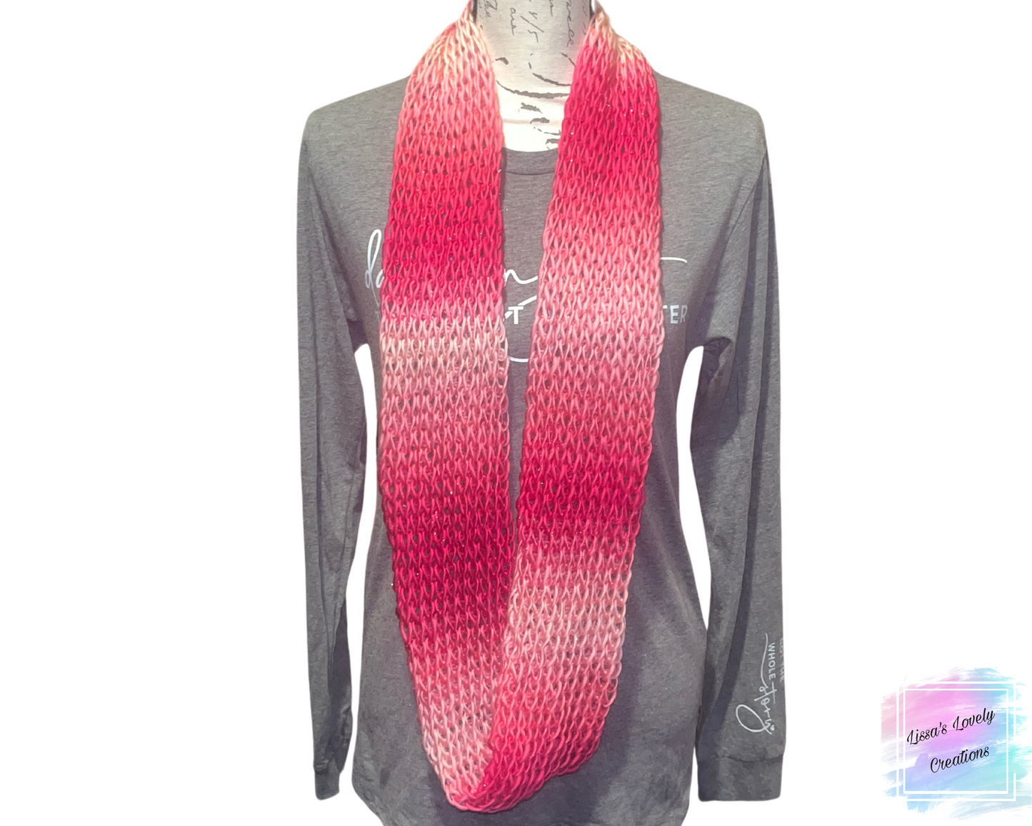 Loose Knit Infinity Scarf