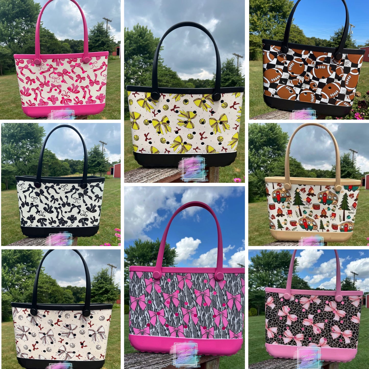 Custom Xl beach bag