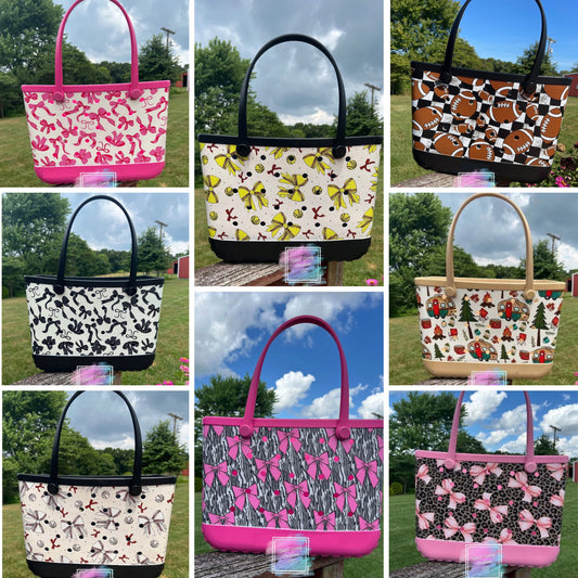 Custom Xl beach bag