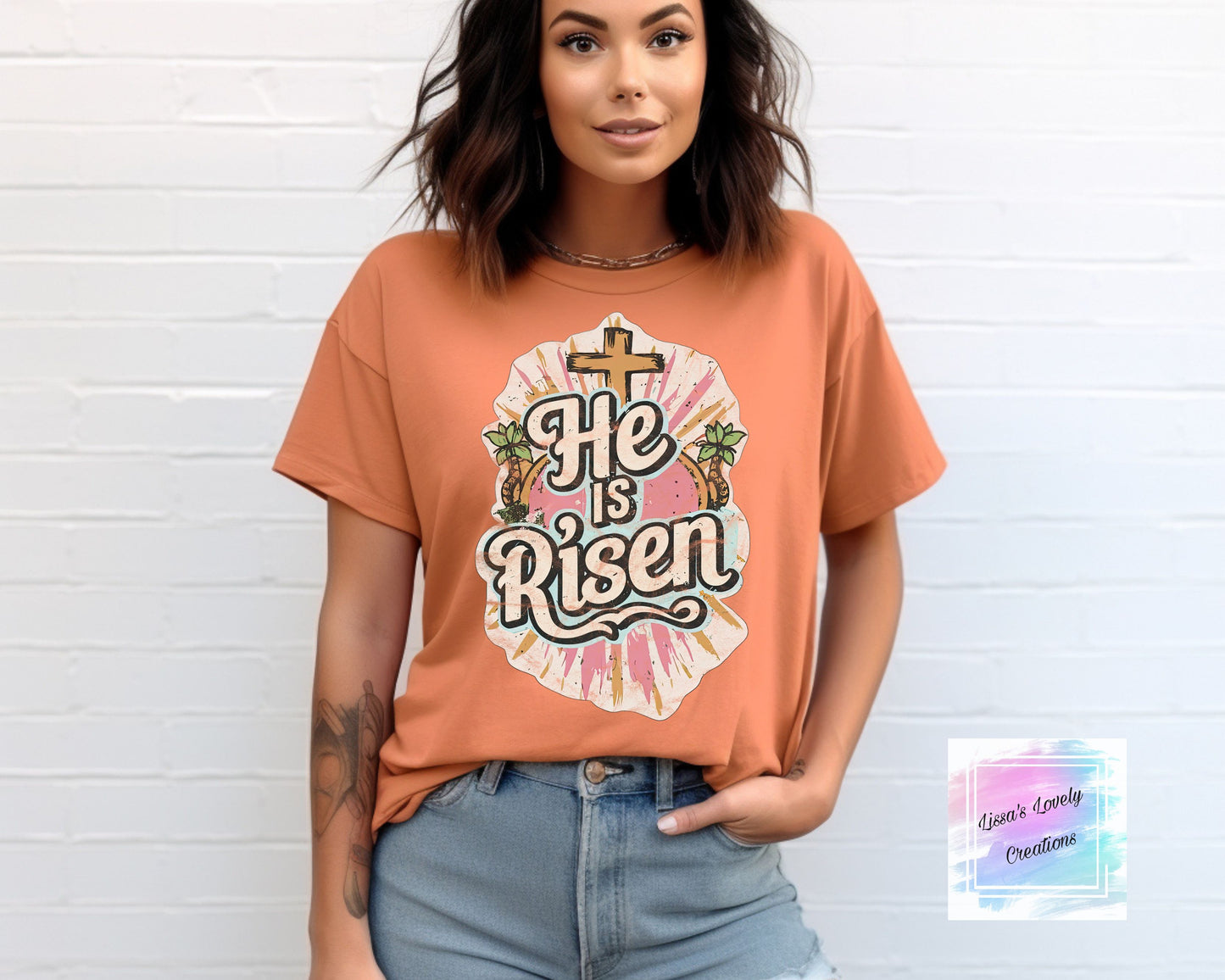 He is Risen (comfort colors)