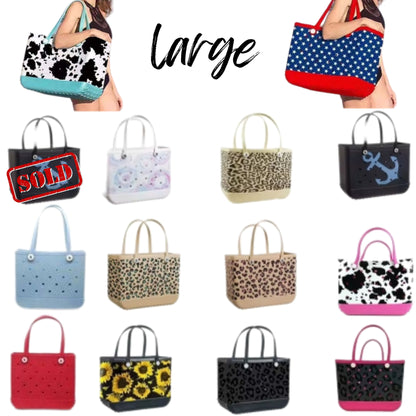 Custom Xl beach bag