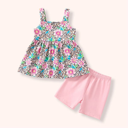 Leopard Lagoon Shorts Set Pete+Lucy