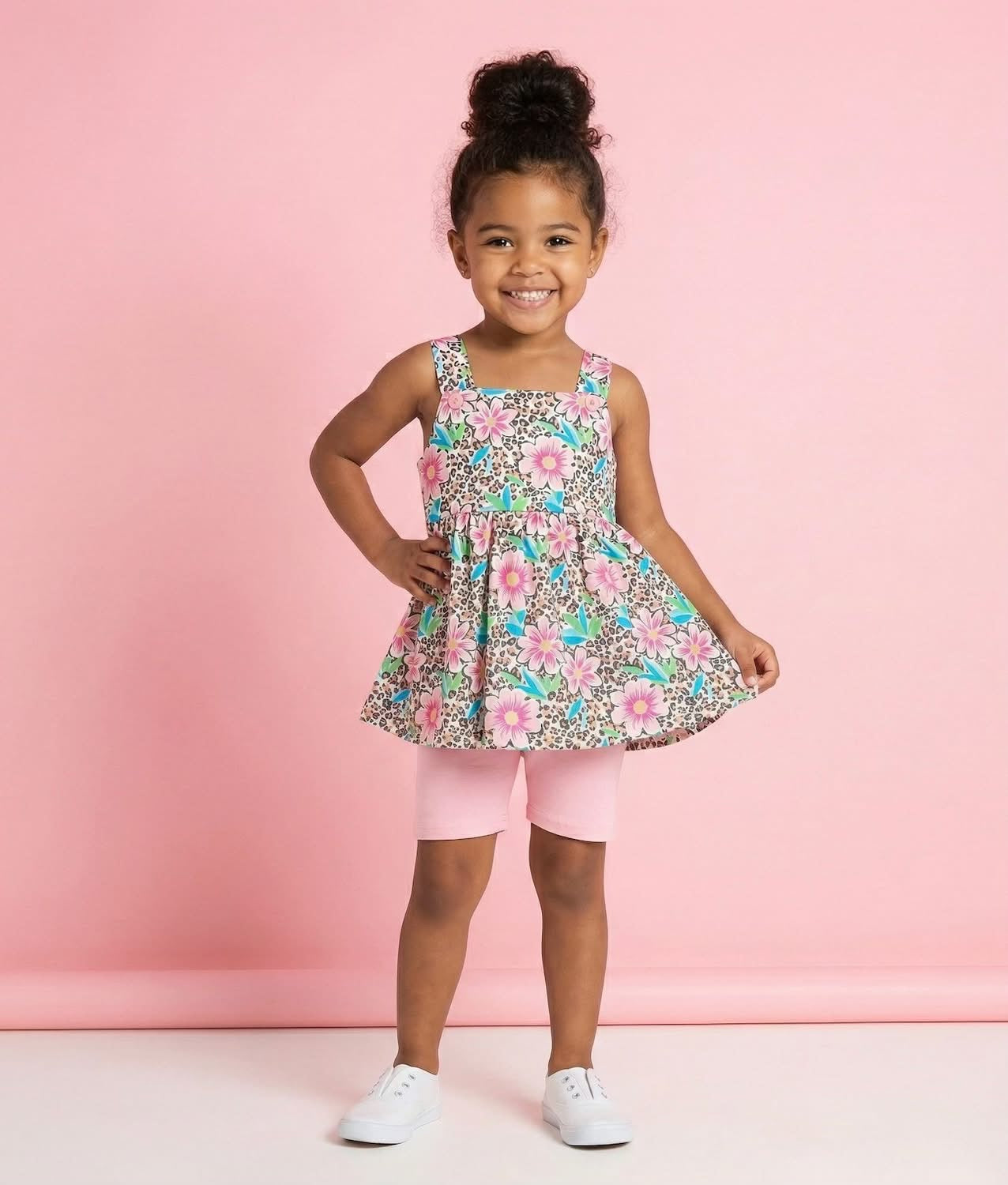 Leopard Lagoon Shorts Set Pete+Lucy
