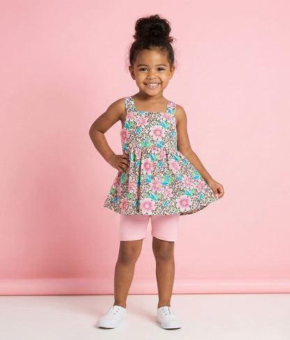 Leopard Lagoon Shorts Set Pete+Lucy