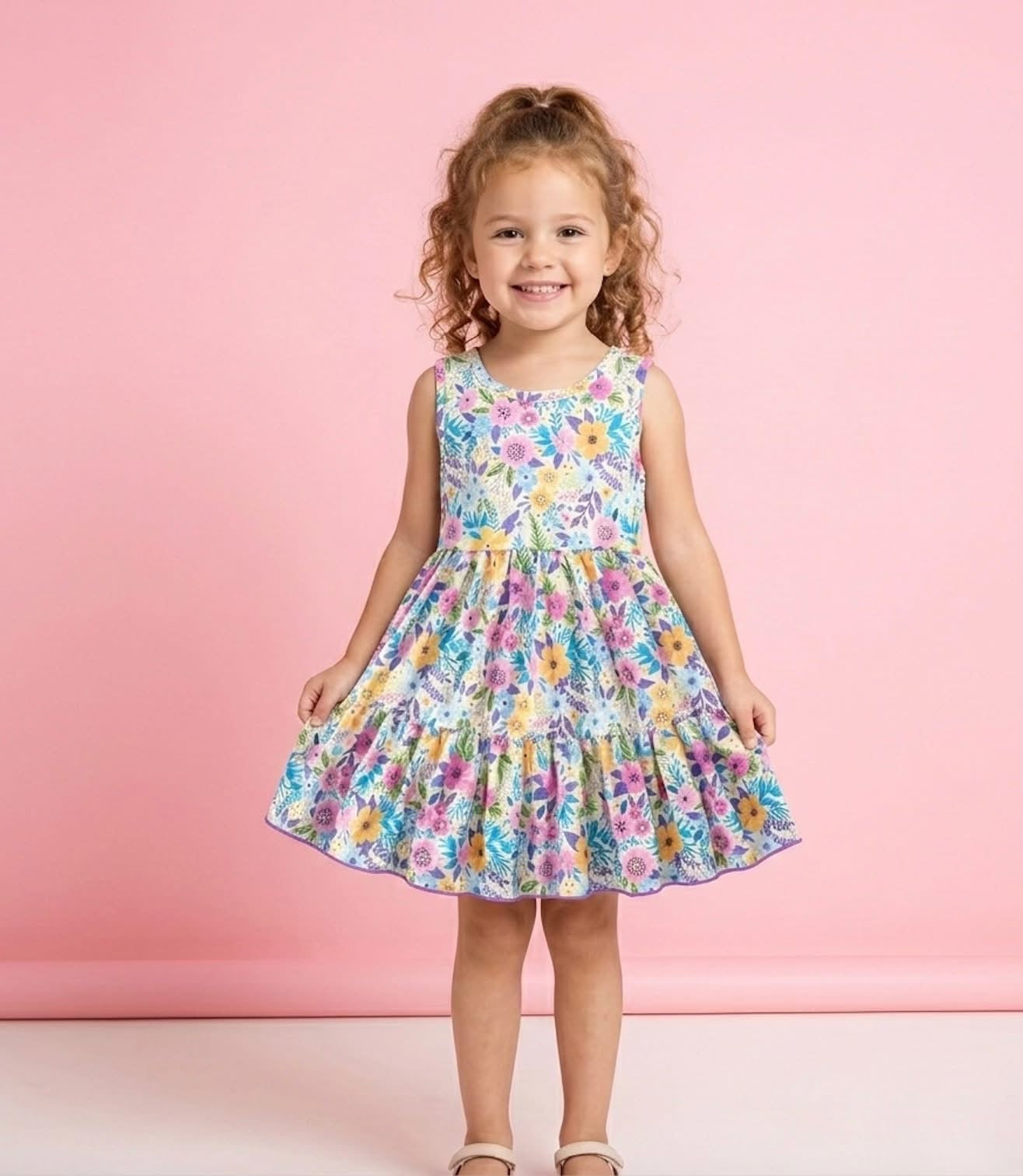 Sunlit Petals Dress Pete+Lucy
