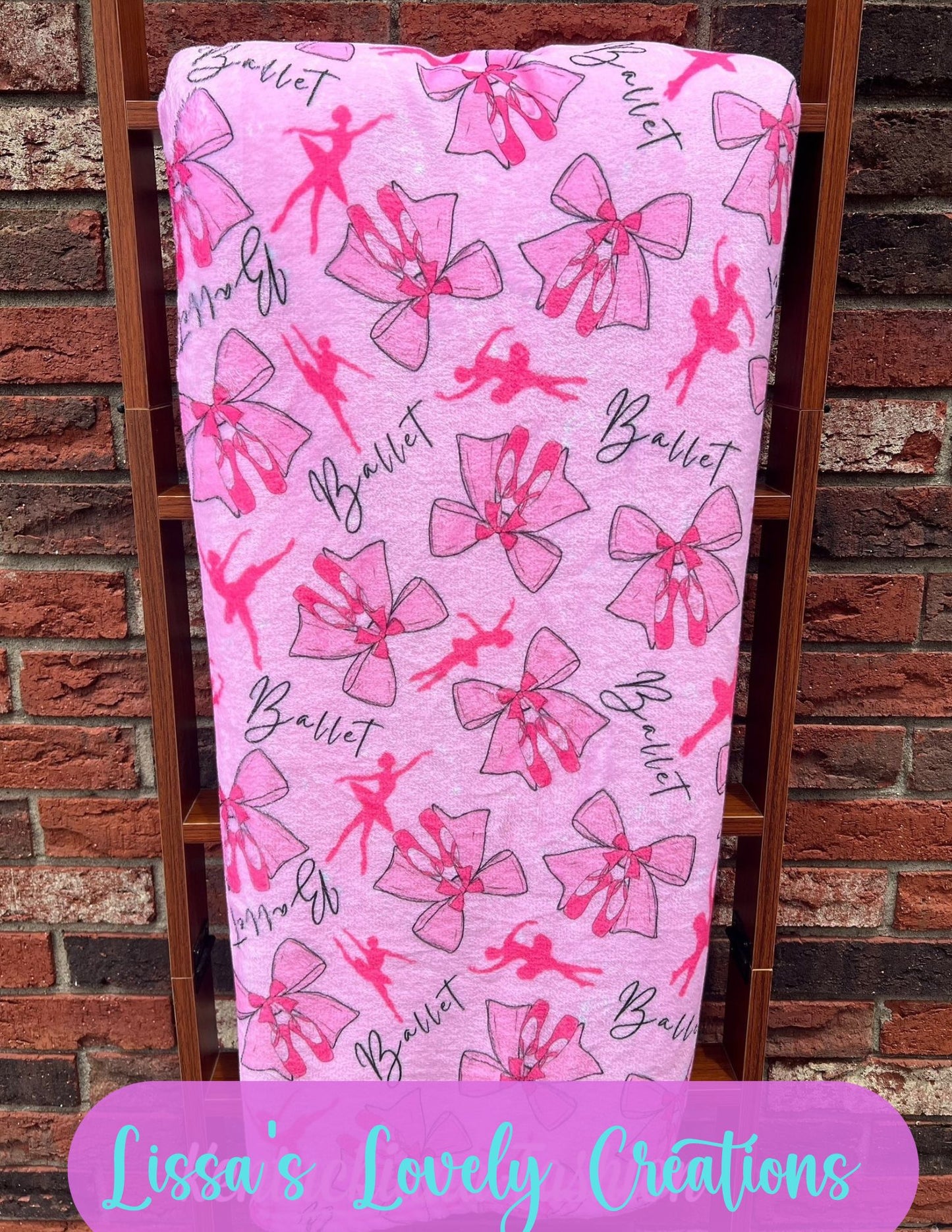 Ballet Bows Blanket