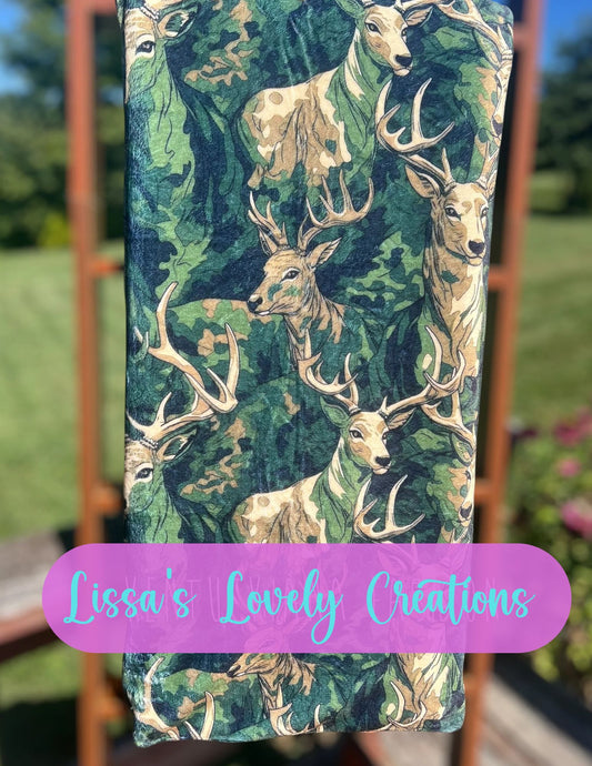 Camo Bucks Blanket