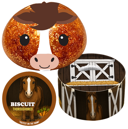 Fun Doh Farm Barnyard Squishy Dumpling Toy