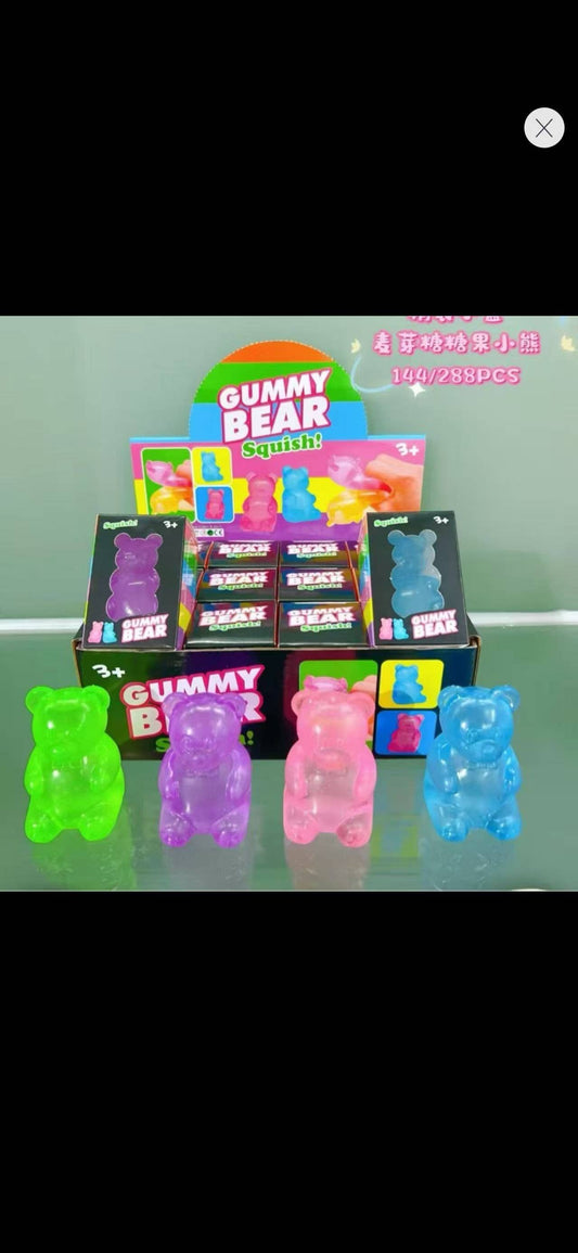 Squishy Gummy Bear, palm size
