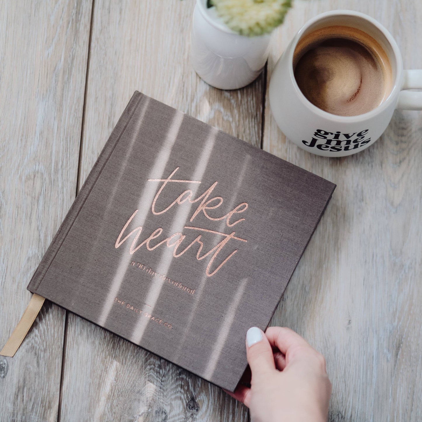 The Daily Grace Co - Take Heart Devotional | Coffee Table Book