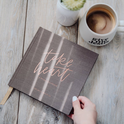 The Daily Grace Co - Take Heart Devotional | Coffee Table Book