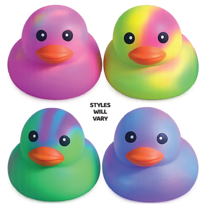 Fun Doh SquishZilla™ Jumbo 5" Tie-Dye Duck Squishy Toy