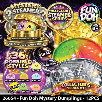 Fun Doh Mystery Dumpling Squishies - Ultra Rare Collectors Edition 1