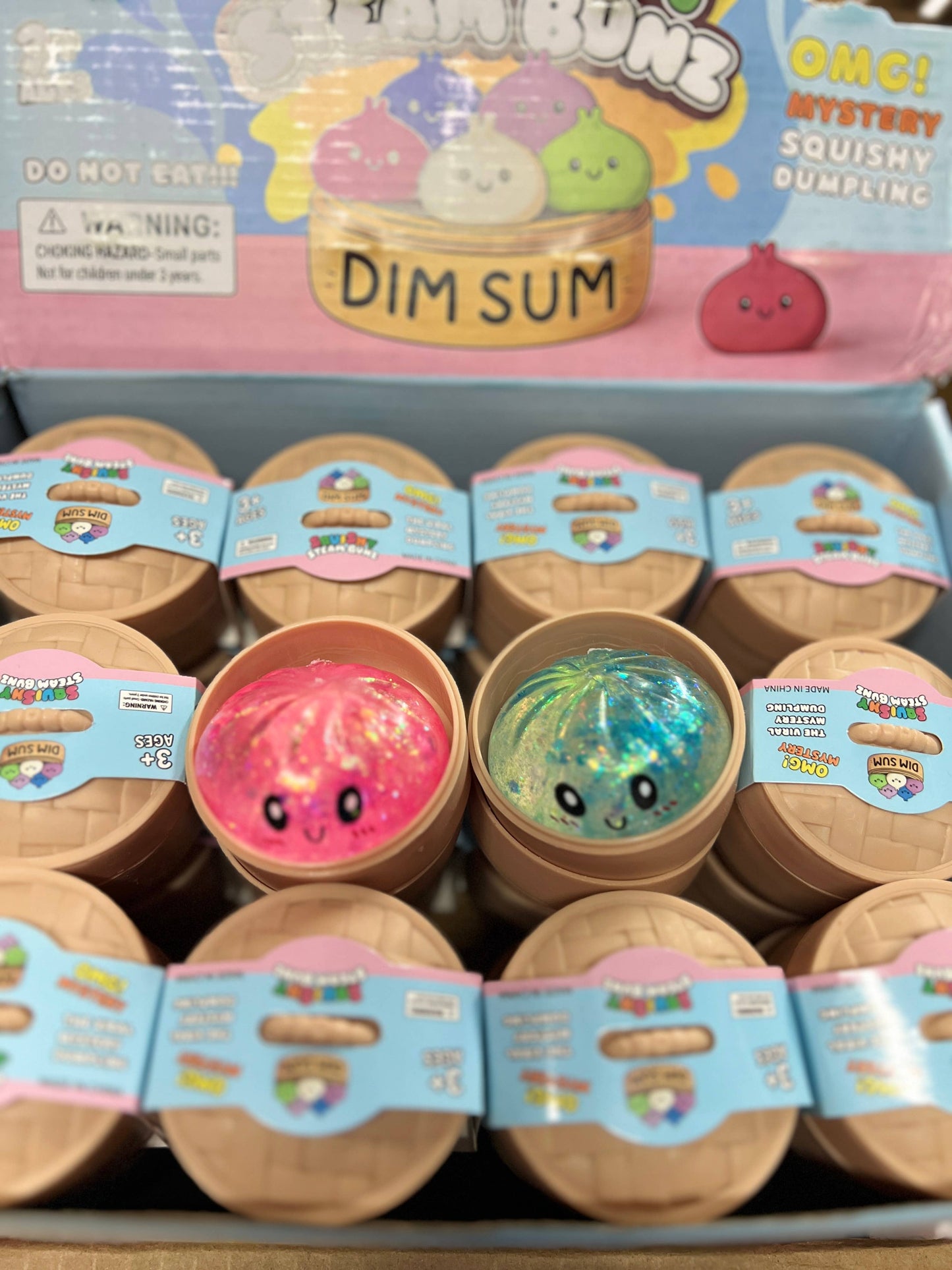 MINI Maltose Slow Rise Squishy Dumpling w/ Face |