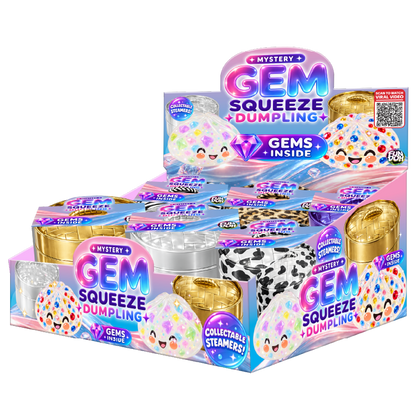 Fun Doh Mystery Gem Filled Squishy Dumpling Toy