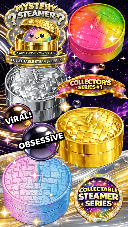 Fun Doh Mystery Dumpling Squishies - Ultra Rare Collectors Edition 1