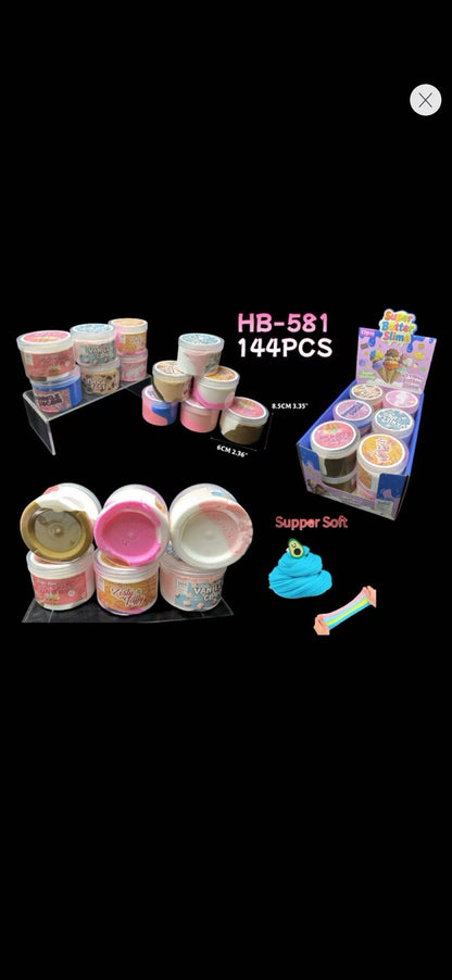 Ice Cream Scented Butter Squeeze Slime
