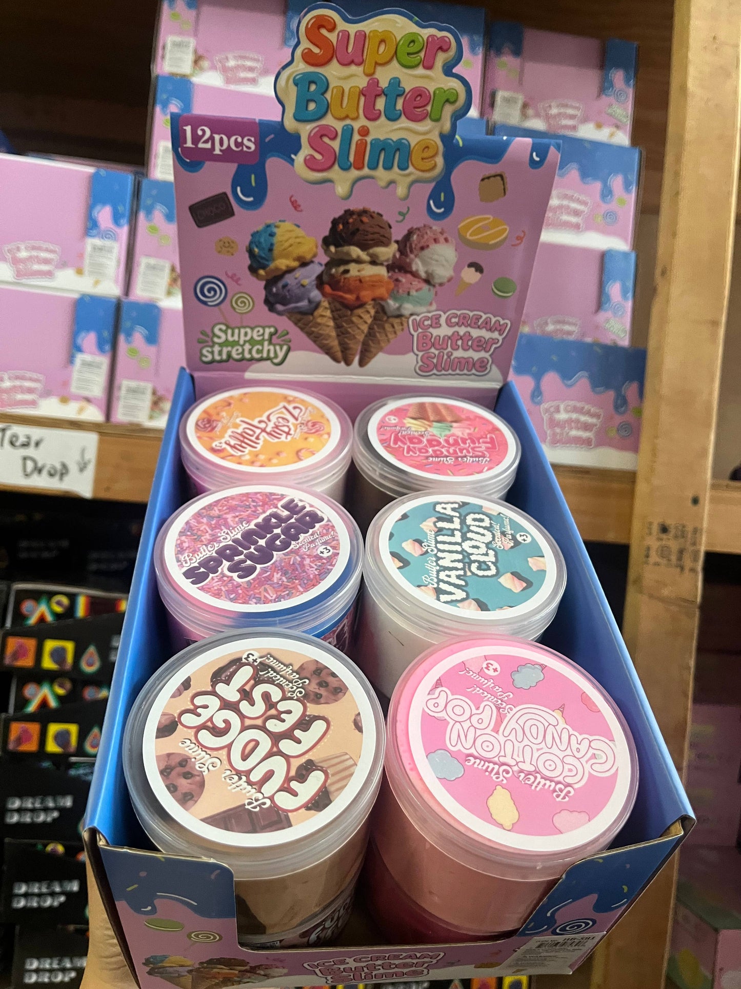 Ice Cream Scented Butter Squeeze Slime