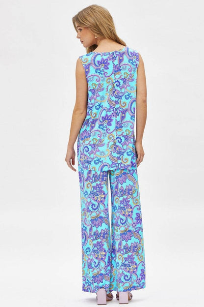 Dear Scarlett - Resort Ready Printed Two-Piece Set