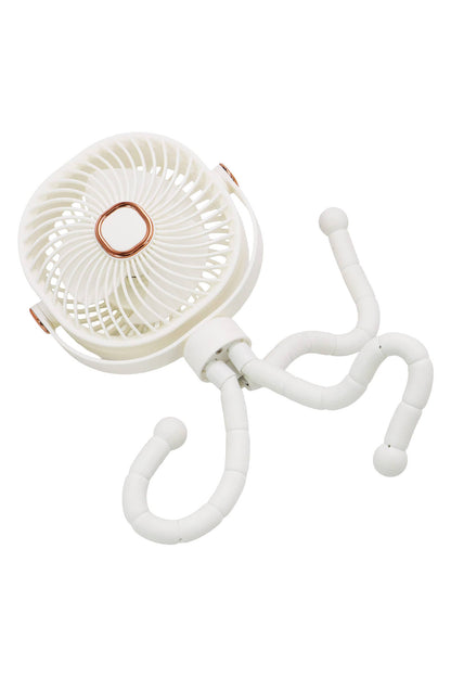 Matte Pastel Led Flexible Leg Electric Fan