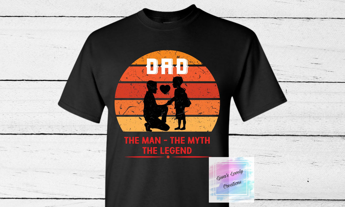 Dad Man Myth Legend Shirt