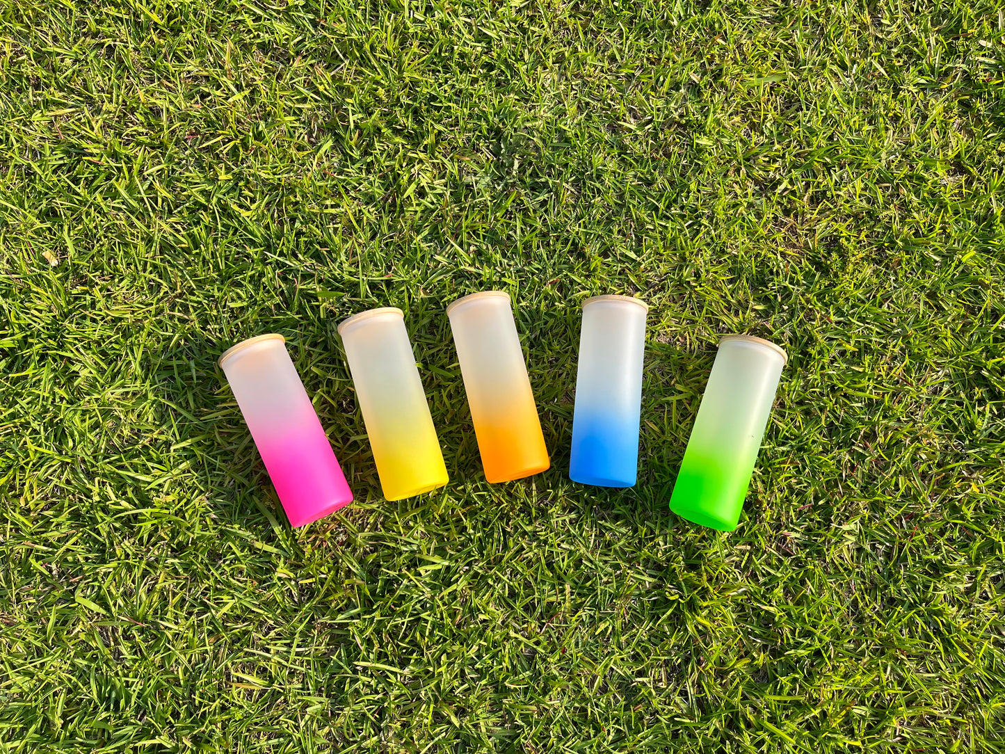 Make your own Custom 25oz glass ombré tumbler