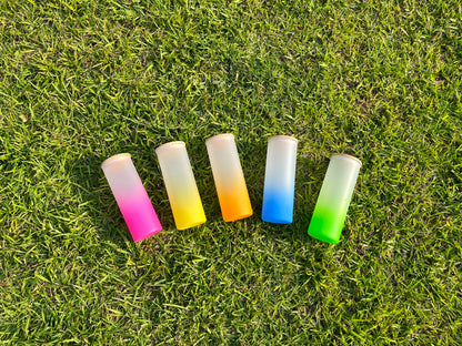 Make your own Custom 25oz glass ombré tumbler