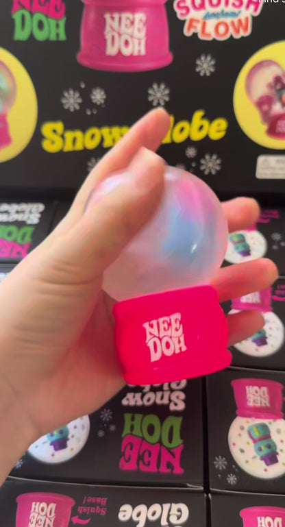 Light-Up Snowman Snow Globe Squishy – Holiday Novelty Toy (Pre-Order ETA Week of Sept 14)