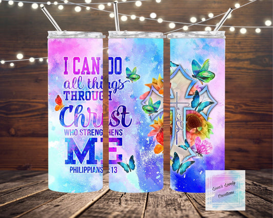 Philippians 4:13 Tumbler