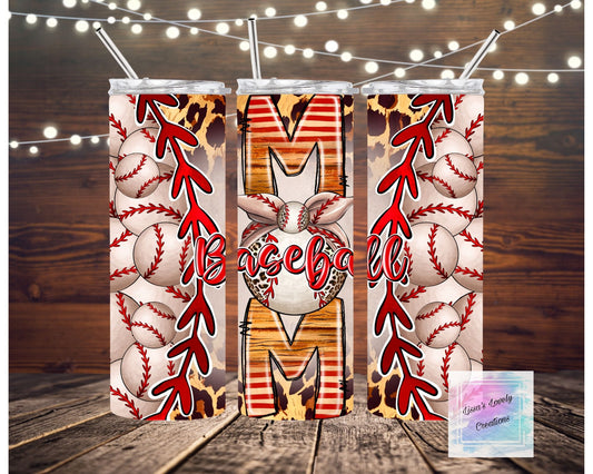 Baseball Mom Tumbler